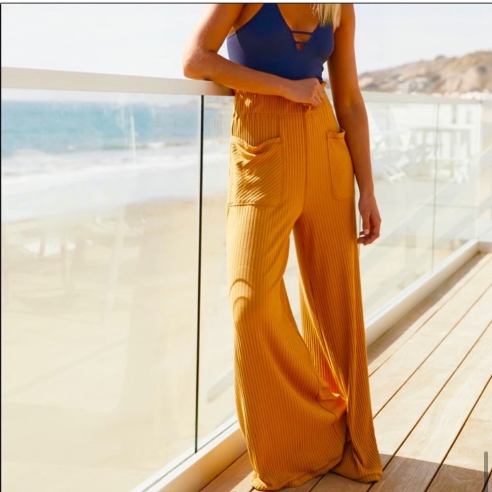 Free People Blissed Out Wide Leg Pants